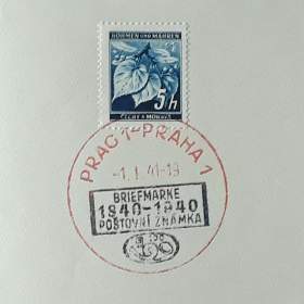Fotka k inzerátu Výstava Poštovní známka 1941 -  pamětní list / 18838621