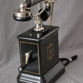 Foto inzerátu Velmi starý originální dánský telefon Jydsk převzetí LUČINA u Žer.přehrady