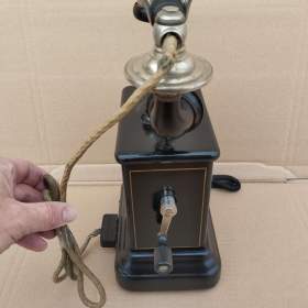 Foto inzerátu Velmi starý originální dánský telefon Jydsk převzetí LUČINA u Žer.přehrady