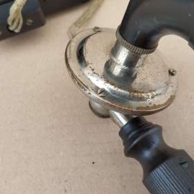 Foto inzerátu Velmi starý originální dánský telefon Jydsk převzetí LUČINA u Žer.přehrady