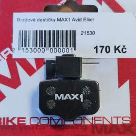 Foto inzerátu Brzdové destičky MAX1 AVID ELIXIR