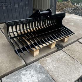 Hrábě, prolamovaná lžíce 120cm 2,6- 3,5t / 18857247