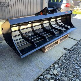 Prolamovaná svahová lžíce, lopata 250cm 10- 15t / 18857283