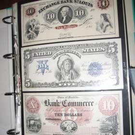 Fotka k inzerátu Sbírka bankovek USA a Čína = stav N -  UNC. / 18860816