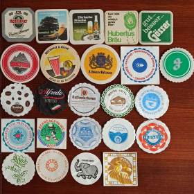 Foto inzerátu Sbírka 42 ks pivních tácků ze 60. let minulého století 