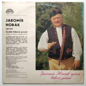 Foto inzerátu LP Jaromír Horák – Zpívá lidové písně, 1972