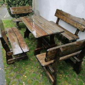 Fotka k inzerátu Zahradní nábytek masiv Eben / 19651374