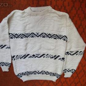 Pánské svetry + mikiny + polokošile vel. L/XL / 18877841