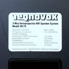 Foto inzerátu Reprobedny Teqnovox Magnum H.E.