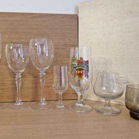 Sklenice na brandy, víno, sekt, whisky / 18937362