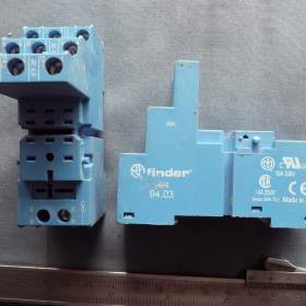 Foto inzerátu nové patice Finder, typ 94.03, FINDER, DIN-lišta