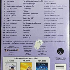 Foto inzerátu Italské ploužáky-Drupi, E.Ramazzotti, R.E.Poverim, T.Cutugno,atd.... - CD