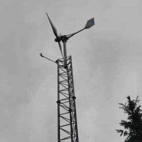 Foto inzerátu Malá větrná elektrárna 3kW, 10m vysoká