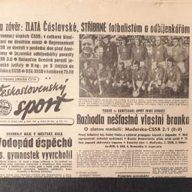 Fotka k inzerátu  Československý sport 24. 10. 1964  / 18962006