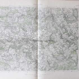 Fotka k inzerátu Mapa Velké Meziříčí 1930, měř. 1: 75 000 / 18964157