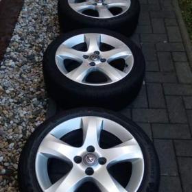Nová Alu kola 16, 4 X 100, originál Opel + nové pneu Continental eco contact 6, 195/45 V, XL / 18970579