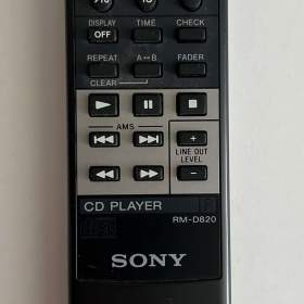 Fotka k inzerátu SONY RM- 820 remote control / 18983004