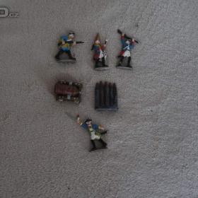 Foto inzerátu Cínové figurky - rytíři .7.letá válka a další vojáčci