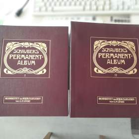 Fotka k inzerátu Schaubeks Permanent- Album 1911 -  I. a II. díl  / 18994780