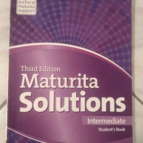 Učebnice AJ Maturita Solution Intermediate. / 19000815