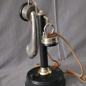Fotka k inzerátu Velmi starý francouzsky Telefon Zač. 20. st., převzetí Lučina u Žerm. přehrady / 19004496