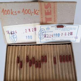 Foto inzerátu Odpor, rezistor TR224/2,2 Ohmu/2W