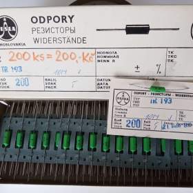 Odpor, rezistor TR193/10 MegaOhmu/1W / 19004881