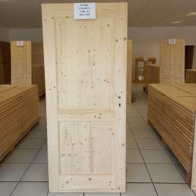 Fotka k inzerátu Celomasivní dveře 2FG, 850x1985 smrk sukatý / 13502293