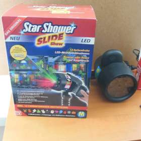 Fotka k inzerátu Laserová lampa Star Shower Slide / 19016266
