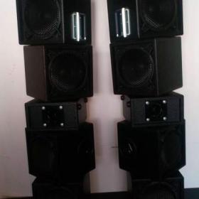 Foto inzerátu Reprobedny pasivní - 2 sloupky po 6 ks. beden