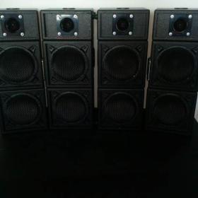 Foto inzerátu Reprobedny pasivní - 2 sloupky po 6 ks. beden