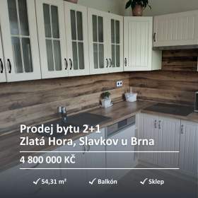 Fotka k inzerátu Prodej bytu 2+1 54,3 m², Slavkov u Brna / 19025424