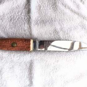 Fotka k inzerátu Prodám lovecký nůž dýka Mikov STAINLESS kovaná retro CZECHOSLOVAKIA / 19033129