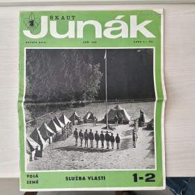 Fotka k inzerátu Junák -  září 1968, ročník 31, č. 1- 2 -  skautský časopis / 19033236