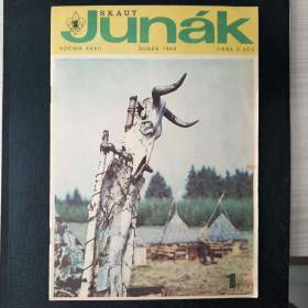 Fotka k inzerátu  Junák -  duben 1969, ročník 32 -  skautský časopis  / 19033242
