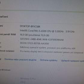 Foto inzerátu Lenovo ThinkCentre M910s i5/16 GB/SSD 256GB/záruka