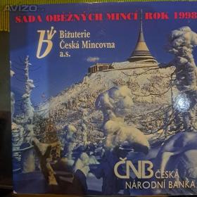 Sada oběžných mincí 1998 -  Jizerské hory -  Ještěd / 19041690