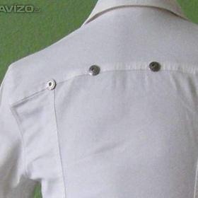 Foto inzerátu Bílá tenká džíska nebo košile vel.34