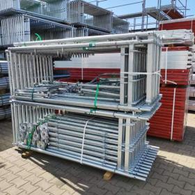 Fotka k inzerátu 195m2 Fasádní rámové lešení typ Plettac/zeptat se na aktuální cenu / 17821387