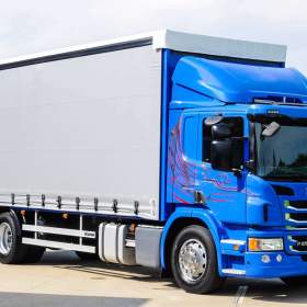 SCANIA P250 -  VALNÍK S PLACHTOU + HYDRAULICKÉ ČELO EURO 6 / 19057907