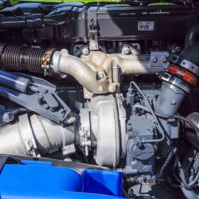 Foto inzerátu SCANIA P250 - VALNÍK S PLACHTOU + HYDRAULICKÉ ČELO EURO 6