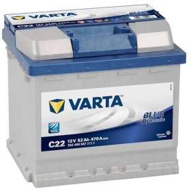 Autobaterie Varta C22 52 Ah 470A / 19063835