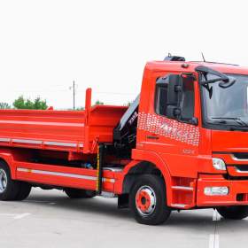 MERCEDES ATEGO 1224 -  TŘÍSTRANNÝ SKLÁPĚČ + HYDRAULICKÁ RUKA EURO5 / 19065884