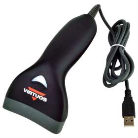 Scanner VIRTUOS HT- 10, USB, černá nová, záruka / 19068188
