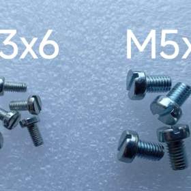 Šroubky M3x6, M5x8 / 19068321