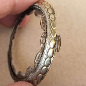 Foto inzerátu Stříbrné zdobené kapesní hodinky. RYTÝ STROJEK!