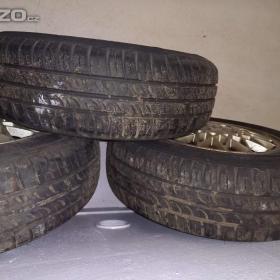 Foto inzerátu Prodám sadu ALU + Letní pneu 175/70 R13+ALU DISKY