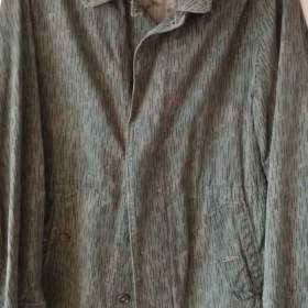 Originál khaki vojenský kabát, vel. XXL, XXXL / 19073454