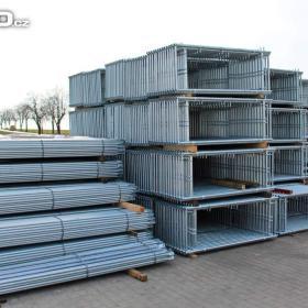 Nový 510m2 rámové fasádní lešení (60x8,5m) zeptat se na aktuální cenu / 19073486