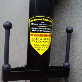 Foto inzerátu Nosič na kolo na sedlovku MTX